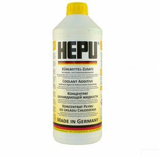 Антифриз HEPU G11 YELLOW желтый концентрат (Канистра 1,5л) P999-YLW P999-YLW фото