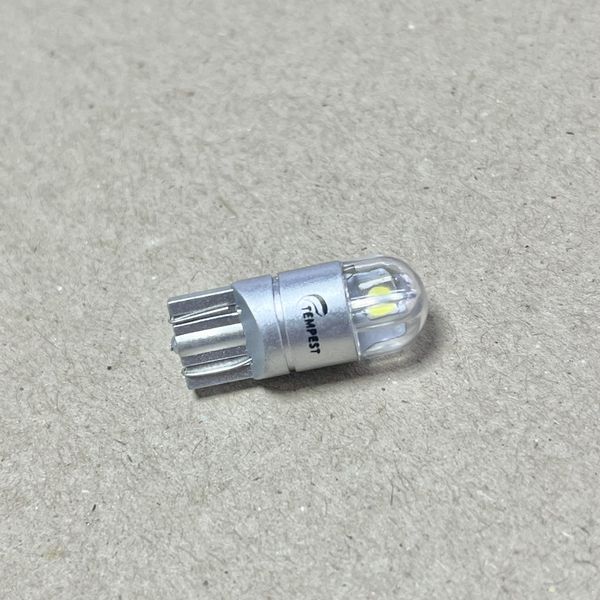Лампа LED б/ц габарит,панель приборов, салон 24V T10 (W5W) w2.1x9.5d 2SMD N.P WHITE. 49051190020 tmp-L11203HW-24 фото