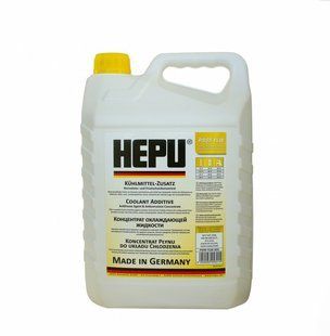 Антифриз HEPU G11 YELLOW желтый концентрат (Канистра 5л) P999-YLW-005 P999-YLW-005 фото