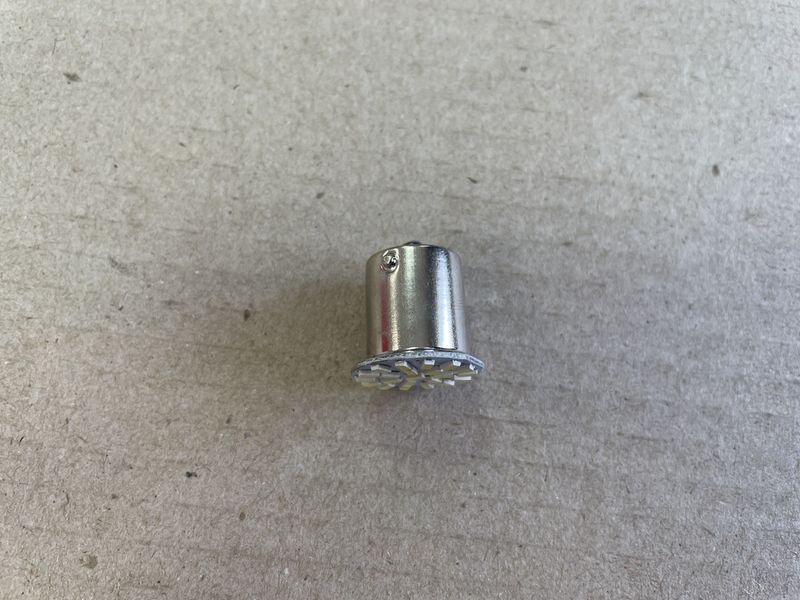 Світлодіод G18,5, білий, BA15S, 24V, 22SMD 3014, 1 контакт 29051400 29051400 фото
