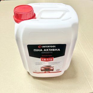 Піна активна 5 л, концентрат 1:8 &mdash; 1:12 для безконтактного миття апаратом високого тиску INTERTOOL FS-9025 FS-9025 фото