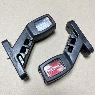 Фонарь габаритов заноса прицепа Рог 6 LED 14см 12-24V (2шт) (Турция). 000004749 4749 фото