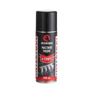 Мастило мідне, аерозоль 200 мл INTERTOOL FS-4222 FS-4222 фото