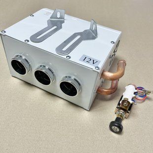 Отопитель салону 12V 3 сопла ПАЗ, Еталон, Рута (DK-41.035-1033) 32371002324 DK-41.035-1033 фото