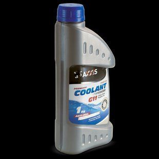 Антифриз BLUE G11 Сoolant (синий) (Канистра 1 кг). AX-2010 AX-2010 фото
