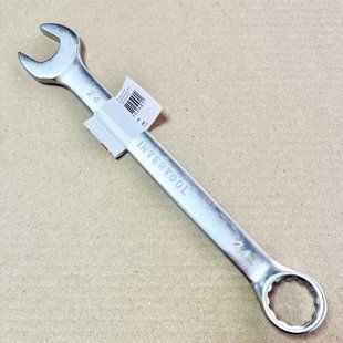 Ключ комбинированный 24 мм Cr-V INTERTOOL HT-1224 HT-1224 фото