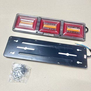 Фонарь задний LED для грузовика, задние фары для полуприцепа 24V (цена за пару) DTL-1687-1 DTL-1687-1 фото