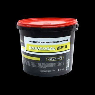 Смазка высокотемпературная Universal Term Grease EP-2 (желто-коричневая) пр-во AXXIS (ведро 4кг) AX-3112 AX-3112 фото