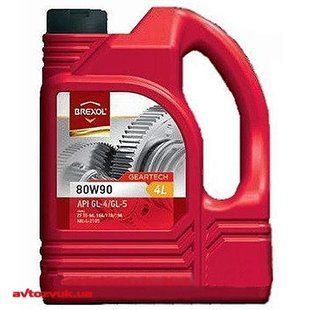 Масло трансмісійне BREXOL GEARTECH 80W90 GL-4/GL-5 (Каністра 4 л). 48391050976 48391050976 фото