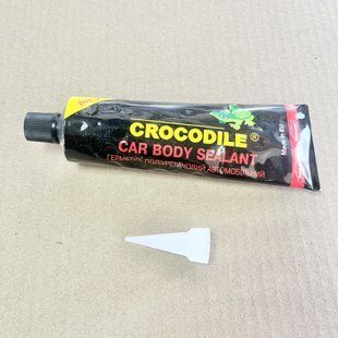 Герметик для швів поліуретановий CROCODILE 125 мл чорний. 125B 125B фото