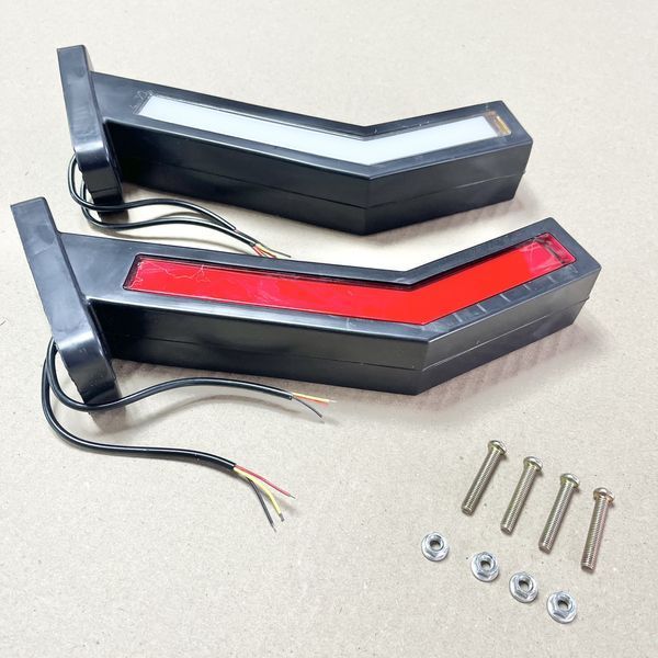 Фонарь LED габаритный (прорезиненный) 12/24V 200 мм х 145 мм DTL-1873 DTL-1873 фото