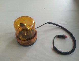 Проблисковий маяк жовтогарячий, 24V DK-840-24 DK-840-24 фото