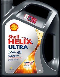Масло моторн. SHELL Helix Ultra SAE 5W-40 (Канистра 5л) (550052838) 41071352993 41071352993 фото
