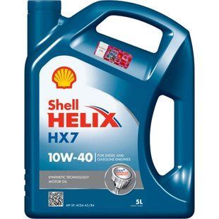 Масло моторн. SHELL Helix HX7 SAE 10W-40 (Канистра 5л) (550053738) 41071352992 41071352992 фото