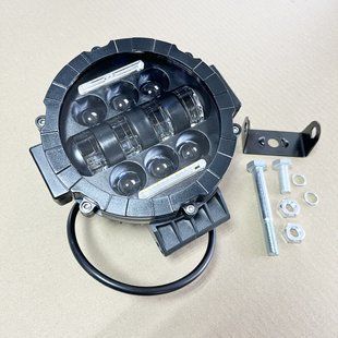 Светодиодная фара ближний + дальний + DRL свет 82W 13 led линз 29 led диодов фары главного света DTL-2396 DTL-2396 фото